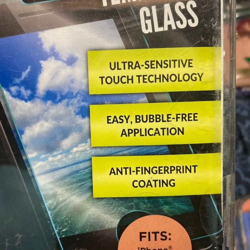 Shatter Resistant Tempered Glass Screen Protector for iPhone -X & XS & 11 Pro